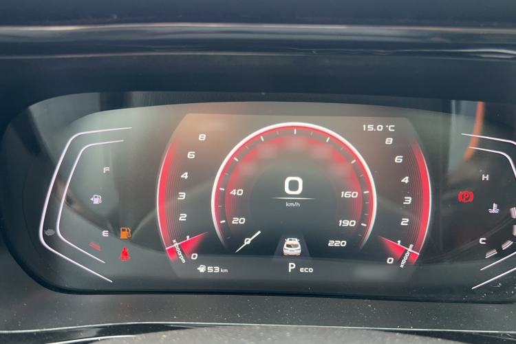 Used CHANGAN OSHAN X5 2022 Sport Edition 1.5T DCT Cyclone Assault Instrument Cluster