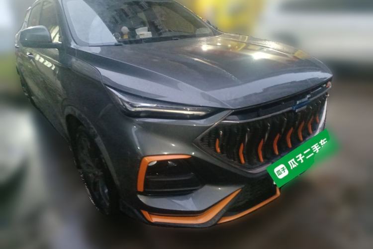 Used CHANGAN OSHAN X5 2022 Sport Edition 1.5T DCT Cyclone Assault Front Right 45 Deg