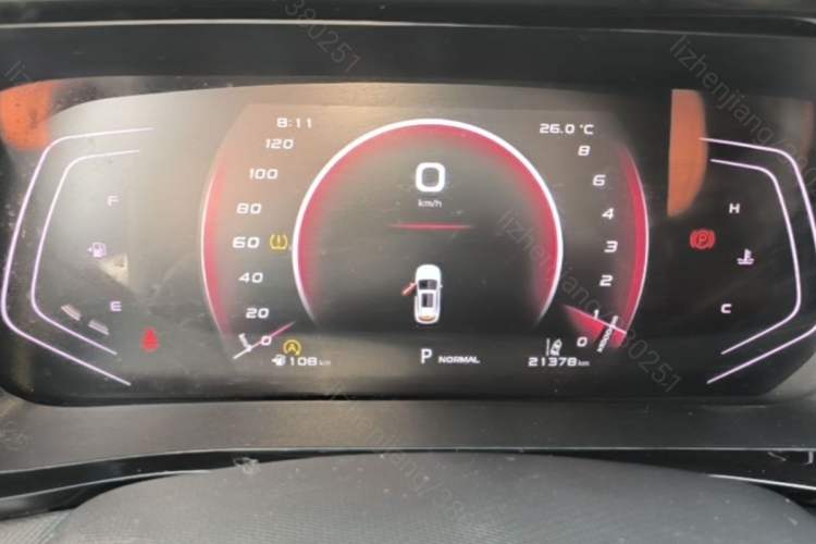 Used CHANGAN OSHAN X5 2022 Sport Edition 1.5T DCT Hurricane Sonic Instrument Cluster