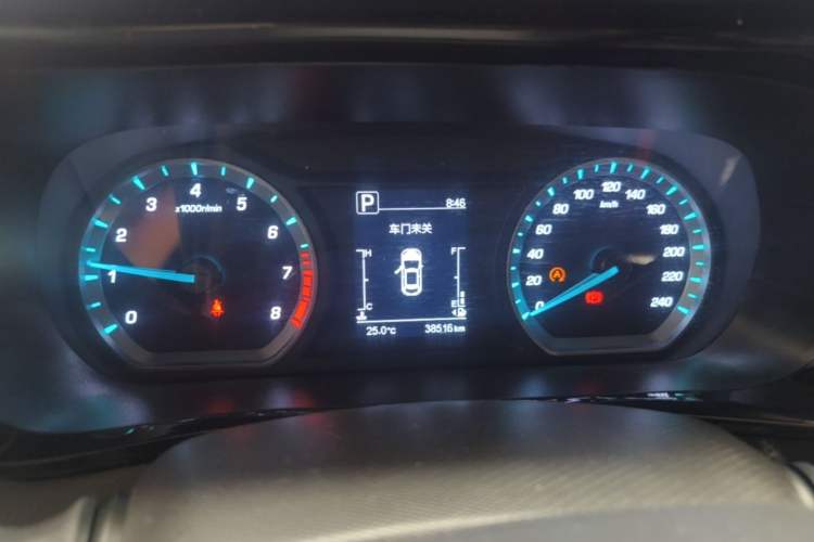 Used CHANGAN OSHAN X5 2023 Enjoy Edition 1.5T DCT Luxury Model Instrument Cluster
