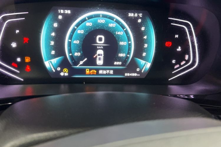 Used CHANGAN OSHAN X5 2023 Enjoy Edition 1.5T DCT Deluxe Model Odometer Close Up
