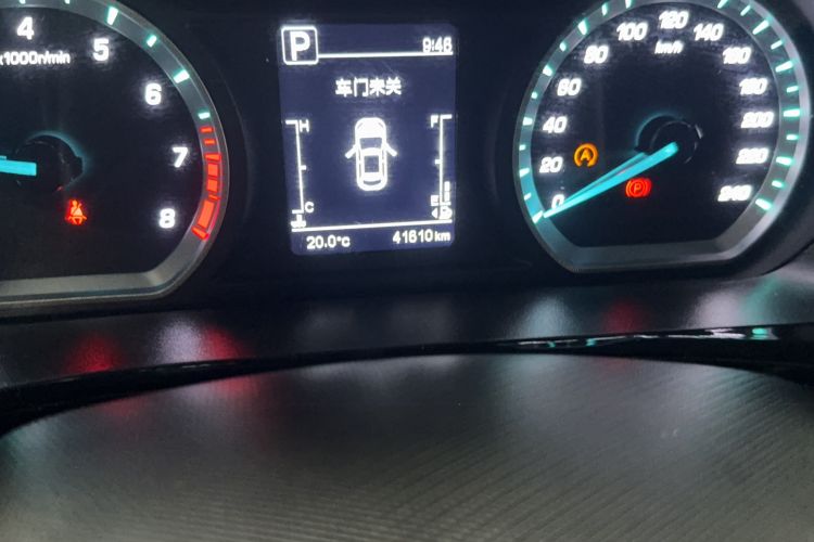 Used CHANGAN OSHAN X5 2023 Enjoy Edition 1.5T DCT Luxury Model Odometer Close Up