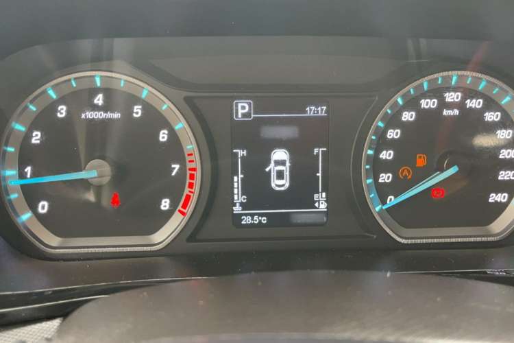 Used CHANGAN OSHAN X5 2023 Enjoy Edition 1.5T DCT Luxury Model Instrument Cluster