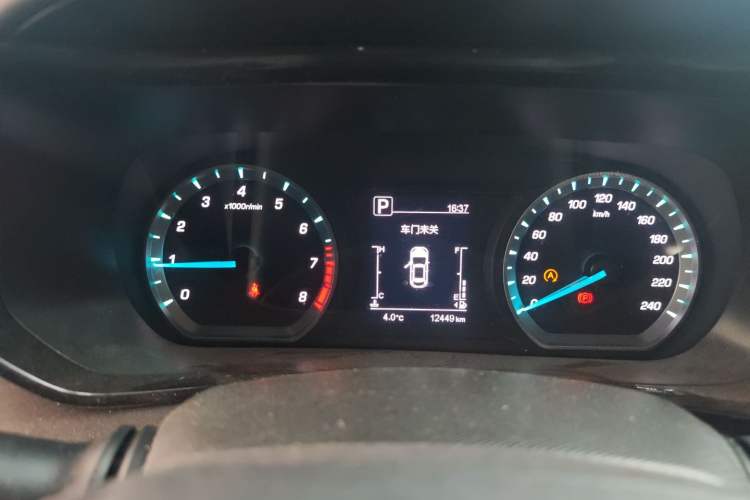 Used CHANGAN OSHAN X5 2023 Enjoy Edition 1.5T DCT Luxury Model Instrument Cluster