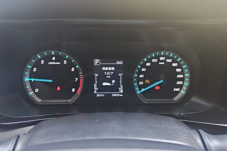 Used CHANGAN OSHAN X5 2023 Enjoy Edition 1.5T DCT Luxury Model Instrument Cluster