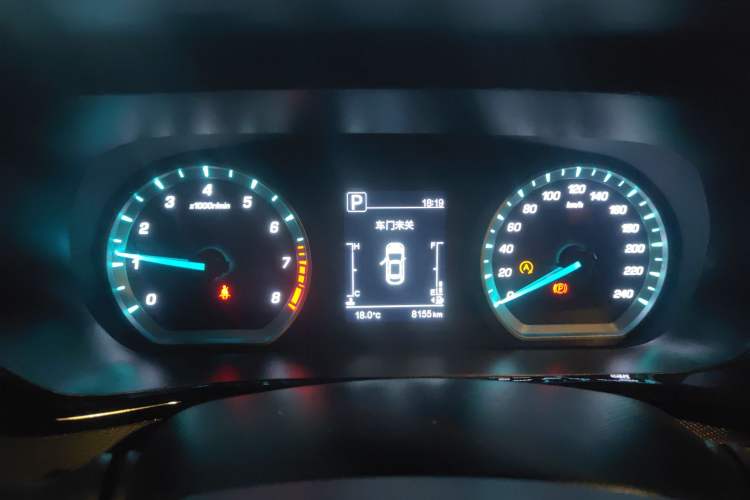 Used CHANGAN OSHAN X5 2023 Enjoy Edition 1.5T DCT Luxury Model Instrument Cluster