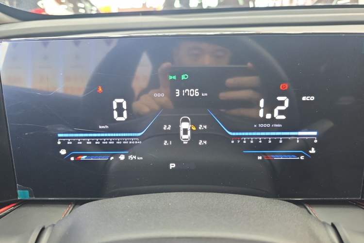 Used CHANGAN OSHAN X5 PLUS 2023 1.5T DCT Enjoyment Version Instrument Cluster