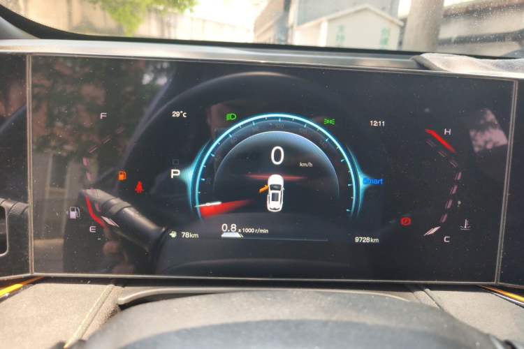 Used CHANGAN OSHAN X5 PLUS 2023 Revised 1.5T DCT Excellence Edition Instrument Cluster