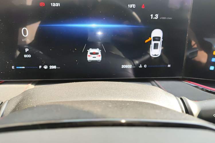 Used CHANGAN OSHAN X5 PLUS 2023 Revised Version 1.5T DCT Navigation Edition Odometer Close Up