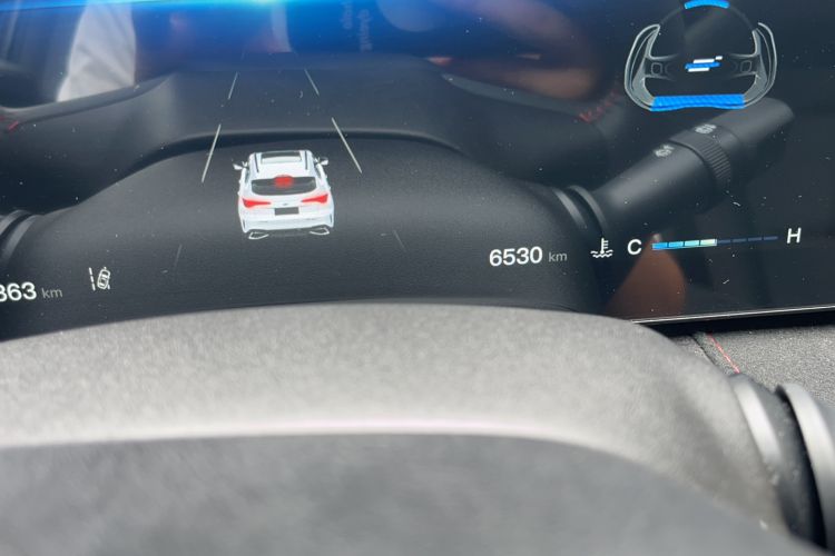 Used CHANGAN OSHAN X5 PLUS 2023 1.5T DCT Navigation Edition Odometer Close Up