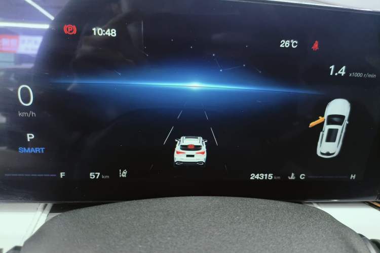 Used CHANGAN OSHAN X5 PLUS 2023 1.5T DCT Excellence Edition Odometer Close Up