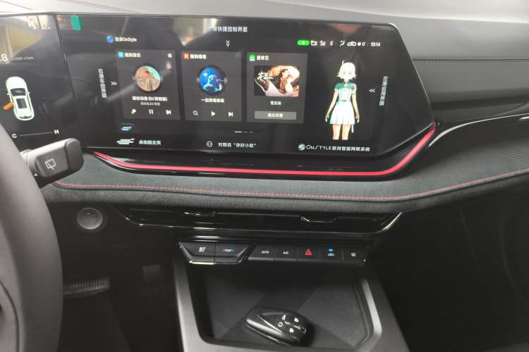 Used CHANGAN OSHAN X5 PLUS 2023 1.5T DCT Navigation Edition Audio And AC Panel