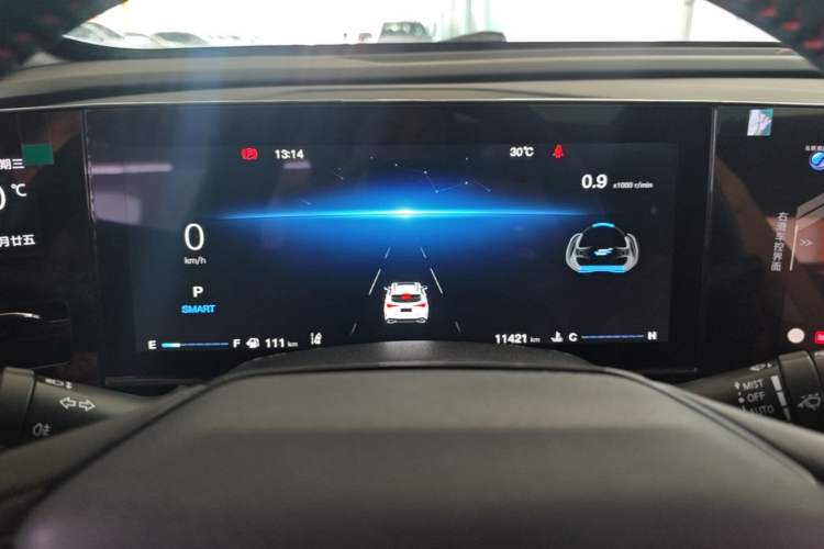 Used CHANGAN OSHAN X5 PLUS 2023 Revised Version 1.5T DCT Navigation Edition Instrument Cluster