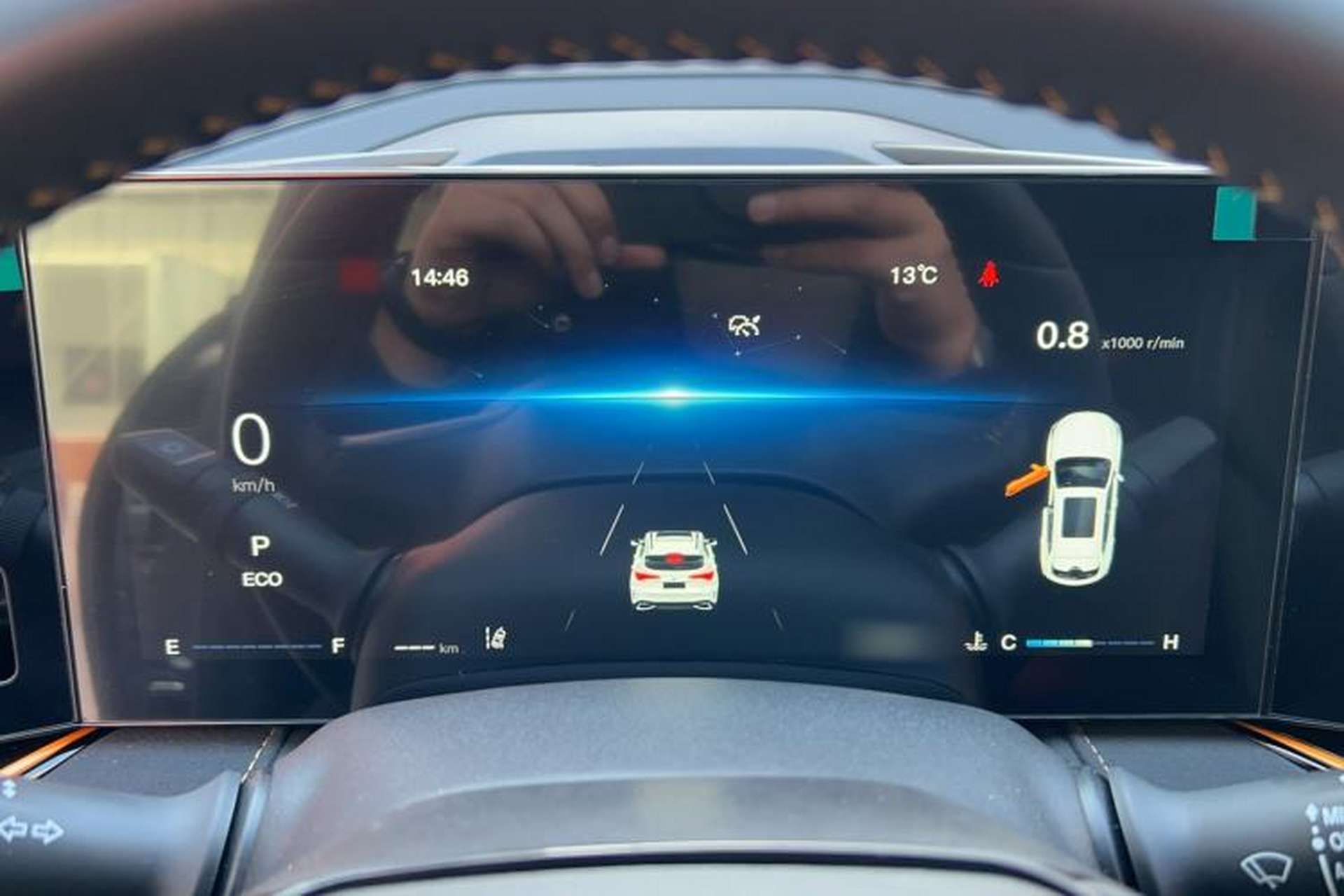 Used CHANGAN OSHAN X5 PLUS 2023 Revised 1.5T DCT Smart & Fun AI Edition Instrument Cluster