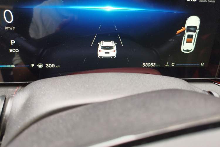 Used CHANGAN OSHAN X5 PLUS 2023 1.5T DCT Navigation Edition Odometer Close Up