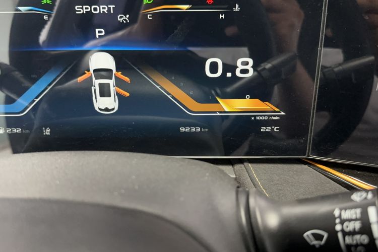 Used CHANGAN OSHAN X5 PLUS 2023 1.5T DCT Smart & Fun AI Edition Odometer Close Up