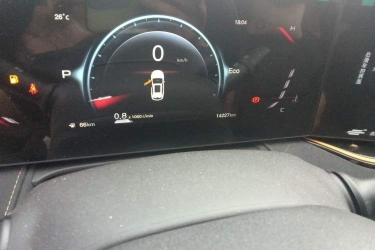 Used CHANGAN OSHAN X5 PLUS 2023 1.5T DCT Pioneer Edition Odometer Close Up