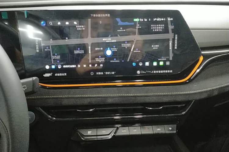 Used CHANGAN OSHAN X5 PLUS 2023 1.5T DCT Excellence Edition Audio And AC Panel