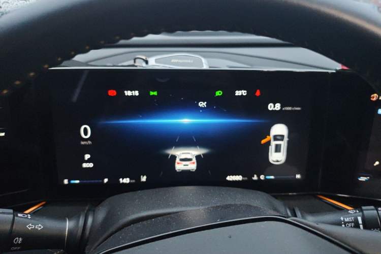 Used CHANGAN OSHAN X5 PLUS 2023 Revised 1.5T DCT Smart & Fun AI Edition Instrument Cluster