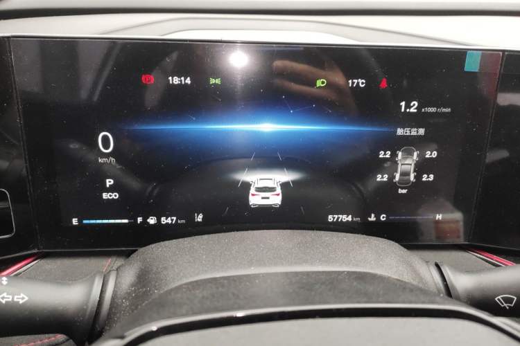 Used CHANGAN OSHAN X5 PLUS 2023 Revised Version 1.5T DCT Navigation Edition Instrument Cluster