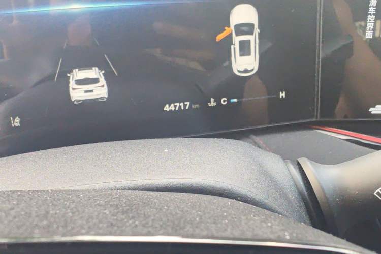 Used CHANGAN OSHAN X5 PLUS 2023 Revised 1.5T DCT Excellence Edition Odometer Close Up