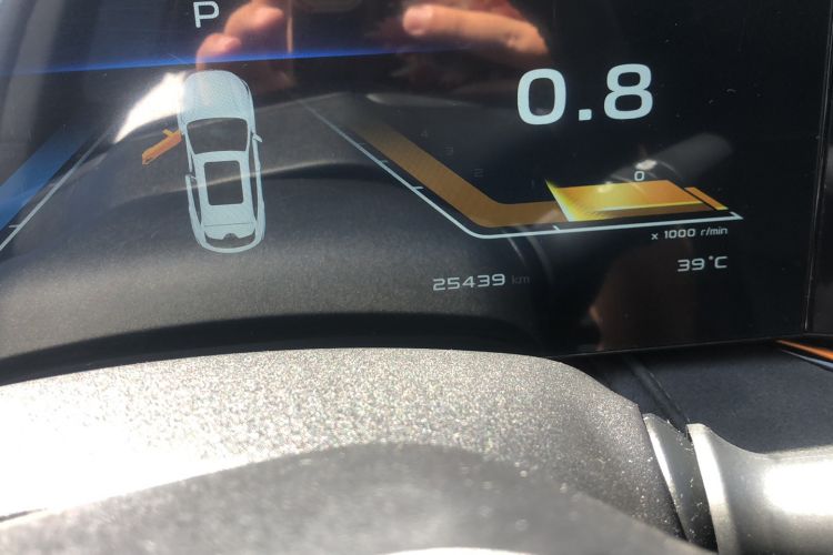 Used CHANGAN OSHAN X5 PLUS 2023 1.5T DCT Smart & Fun AI Edition Odometer Close Up