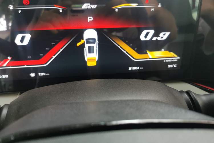 Used CHANGAN OSHAN X5 PLUS 2023 1.5T DCT Navigation Edition Odometer Close Up