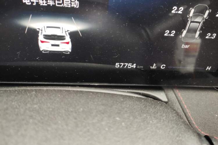 Used CHANGAN OSHAN X5 PLUS 2023 Revised Version 1.5T DCT Navigation Edition Odometer Close Up