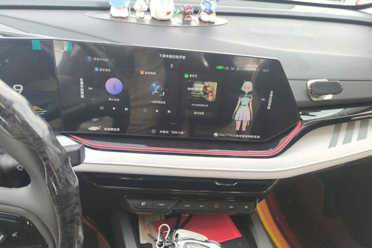 Used CHANGAN OSHAN X5 PLUS 2023 1.5T DCT Navigation Edition Audio And AC Panel