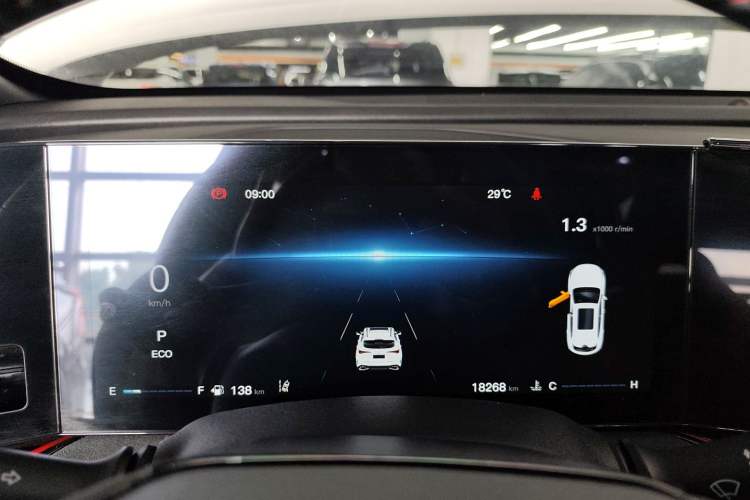 Used CHANGAN OSHAN X5 PLUS 2023 Revised Version 1.5T DCT Navigation Edition Instrument Cluster
