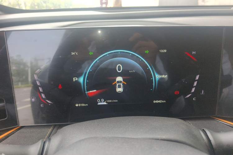 Used CHANGAN OSHAN X5 PLUS 2023 Revised 1.5T DCT Pioneer Edition Instrument Cluster