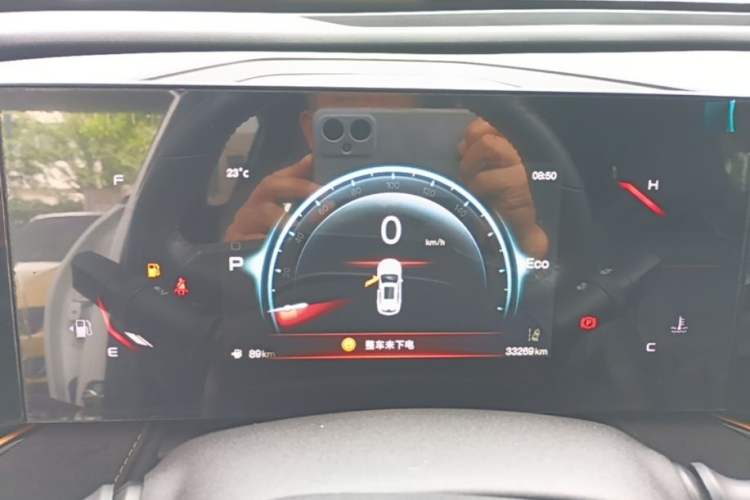 Used CHANGAN OSHAN X5 PLUS 2023 Revised 1.5T DCT Excellence Edition Instrument Cluster