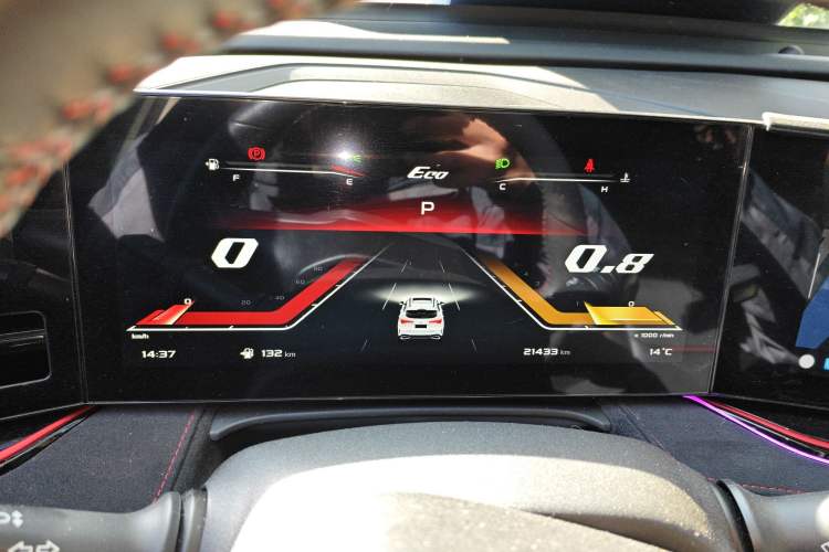 Used CHANGAN OSHAN X5 PLUS 2023 Revised Version 1.5T DCT Navigation Edition Instrument Cluster