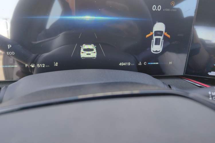 Used CHANGAN OSHAN X5 PLUS 2023 1.5T DCT Navigation Edition Odometer Close Up