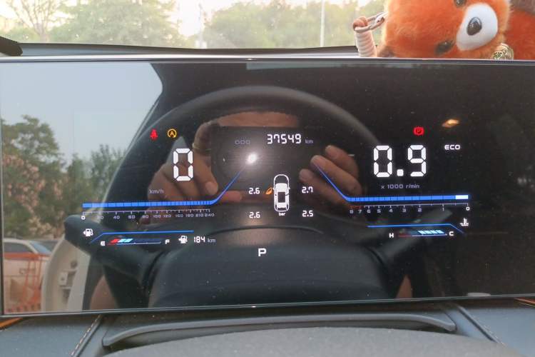 Used CHANGAN OSHAN X5 PLUS 2023 1.5T DCT Enjoyment Version Odometer Close Up