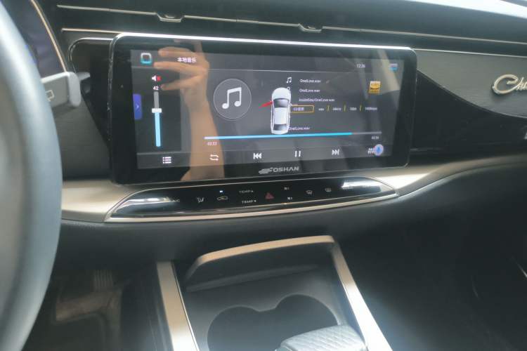 Used CHANGAN OSHAN X7 2020 1.5T Automatic Luxury Version Audio And AC Panel