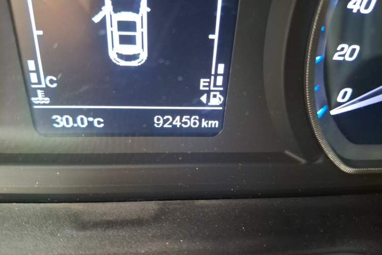 Used CHANGAN OSHAN X7 2020 1.5T Automatic Prestige Edition Odometer Close Up