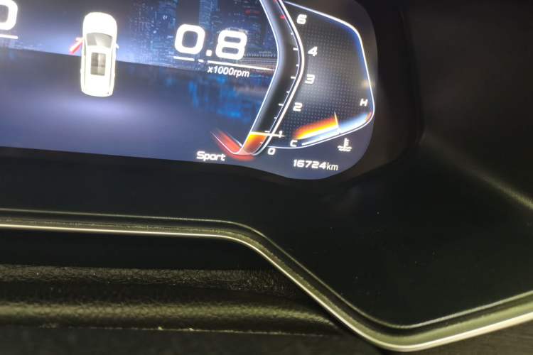 Used CHANGAN OSHAN X7 2020 1.5T Automatic Parking with Facial Recognition – Spacey & Carefree Edition Odometer Close Up