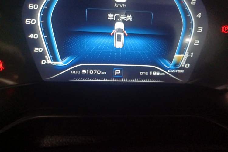 Used CHANGAN OSHAN X7 2020 1.5T Automatic Pilot Edition Odometer Close Up