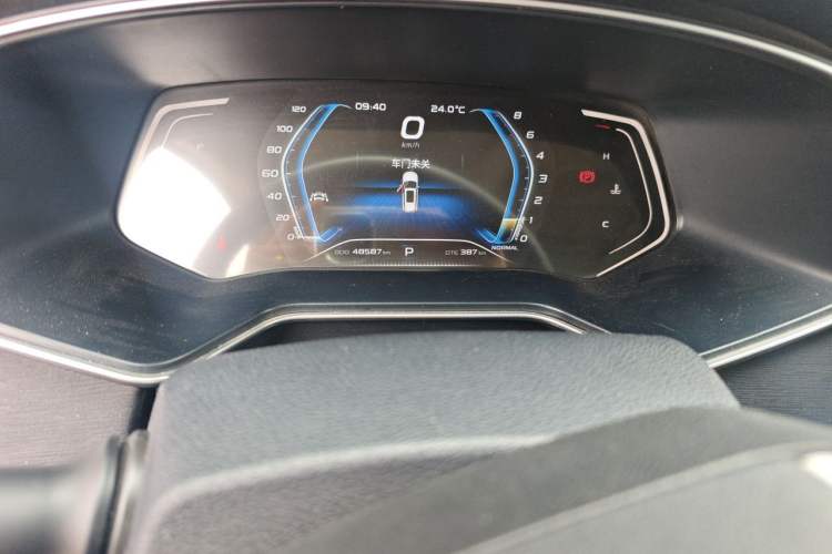 Used CHANGAN OSHAN X7 2020 1.5T Automatic Pilot Edition Odometer Close Up