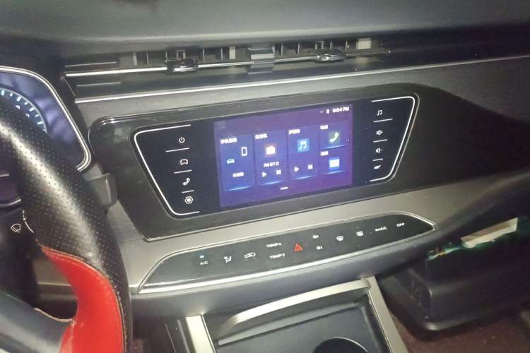 Used CHANGAN OSHAN X7 2020 1.5T Automatic Luxury Version Audio And AC Panel