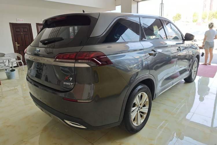 Used CHANGAN OSHAN X7 2020 1.5T Manual Luxury Version Rear Right 45 Deg
