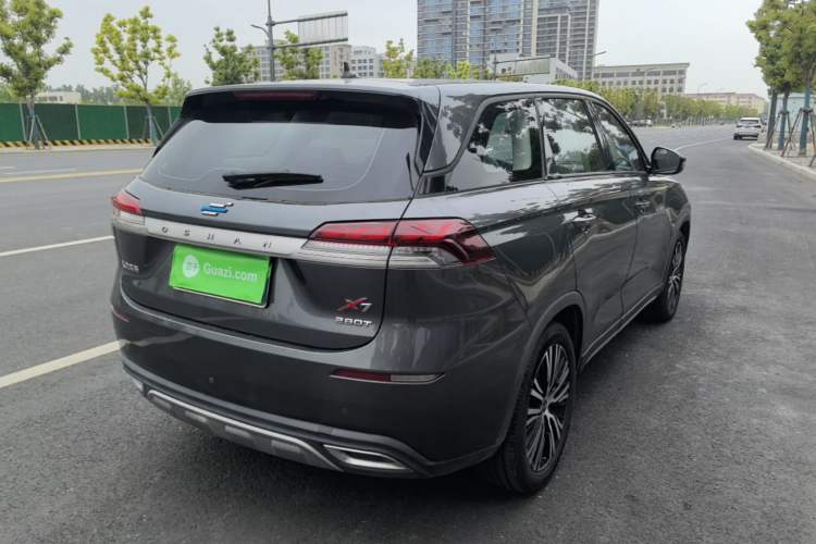 Used CHANGAN OSHAN X7 2020 1.5T Automatic Luxury Version Rear Right 45 Deg