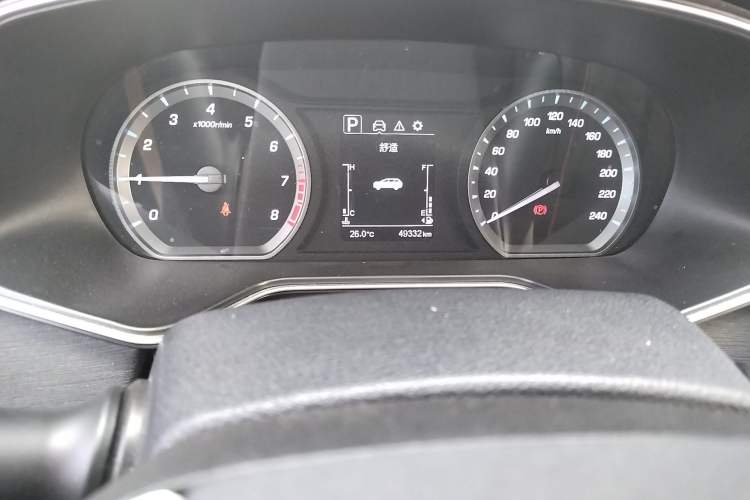 Used CHANGAN OSHAN X7 2020 1.5T Automatic Prestige Edition Odometer Close Up