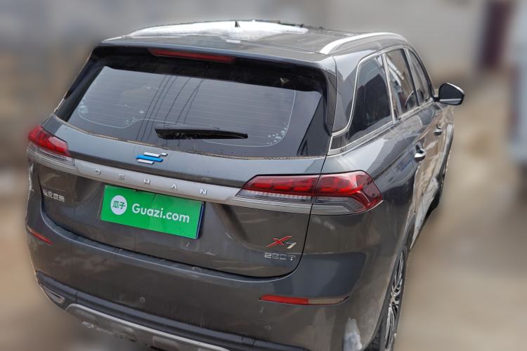Used CHANGAN OSHAN X7 2020 1.5T Automatic Prestige Edition Rear Right 45 Deg
