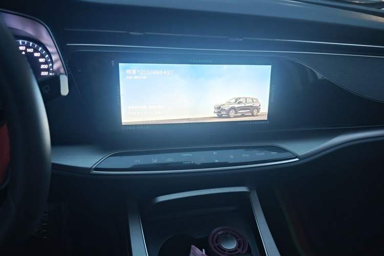 Used CHANGAN OSHAN X7 2020 1.5T Automatic Prestige Edition Audio And AC Panel