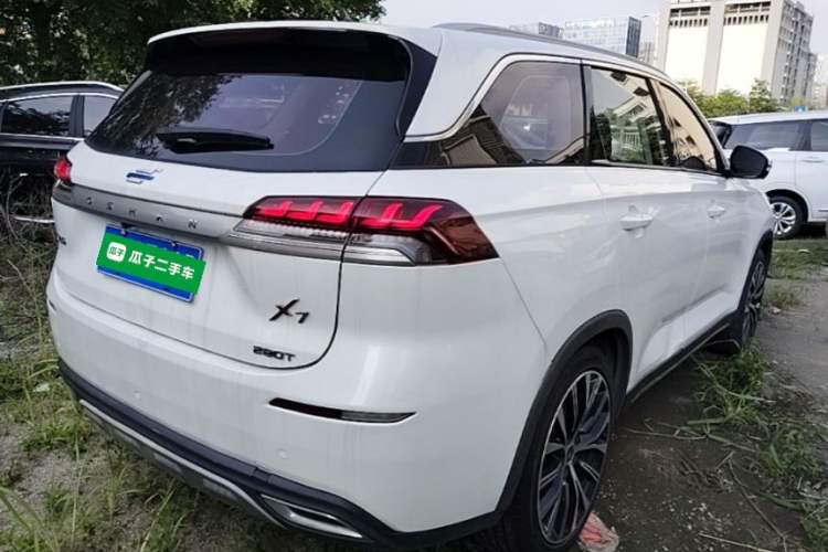 Used CHANGAN OSHAN X7 2020 1.5T Automatic Flagship Edition Rear Right 45 Deg