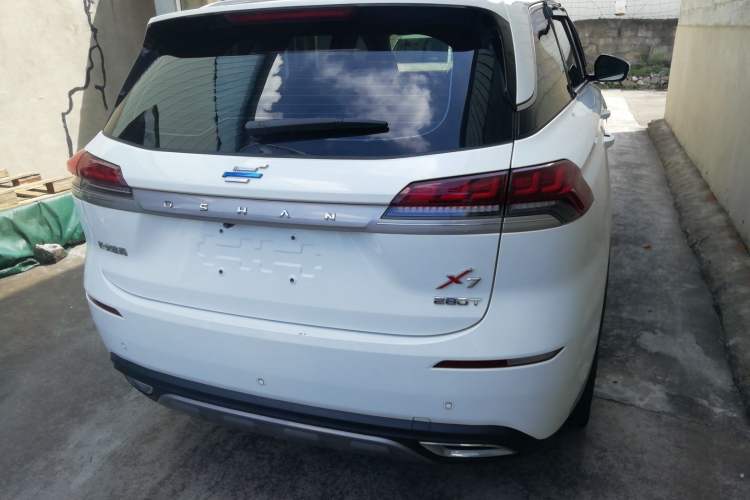 Used CHANGAN OSHAN X7 2020 1.5T Automatic Flagship Edition Rear Right 45 Deg