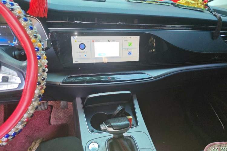 Used CHANGAN OSHAN X7 2021 1.5T Automatic Luxury Model Audio And AC Panel