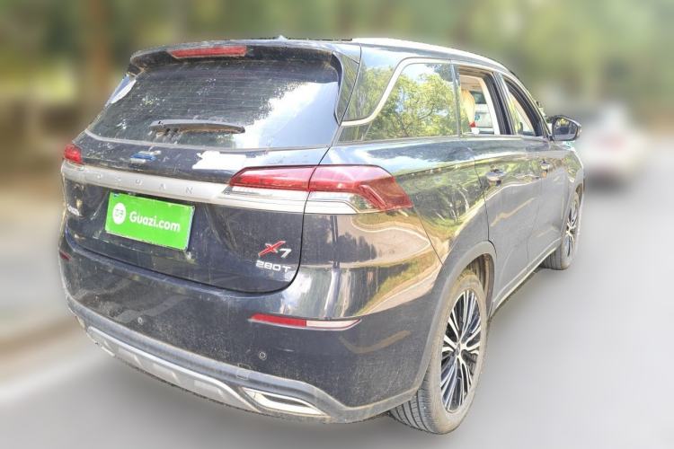 Used CHANGAN OSHAN X7 2021 1.5T Automatic Luxury Model Rear Right 45 Deg